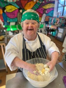 baking at the learning centre